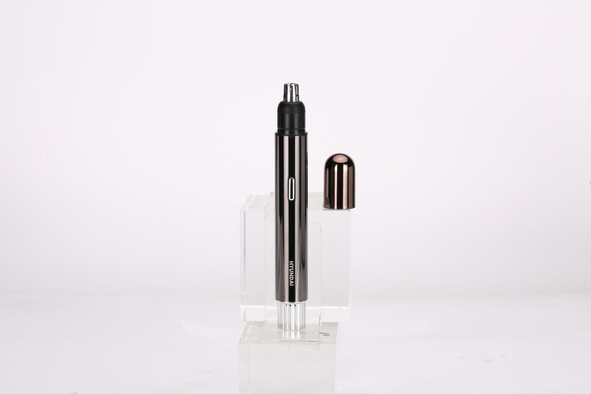 HYUNDAI ΗΛΕΚΤΡΙΚΟ TRIMMER ΦΡΥΔΙΩΝ, 150mAh, ΜΑΥΡΟ
