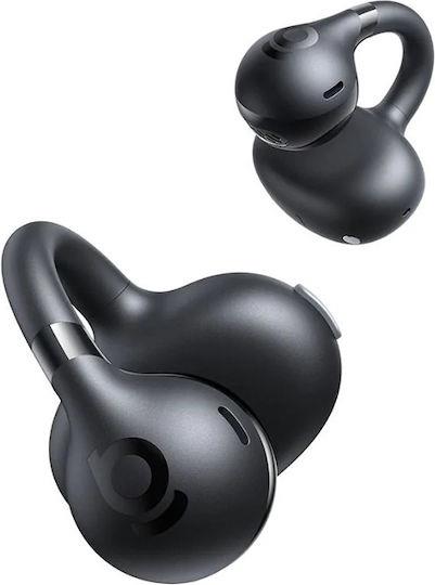 BASEUS BASS BC1 OPEN-EAR, ΑΣΥΡΜΑΤΑ ΑΚΟΥΣΤΙΚΑ, TRUE WIRELESS (CLIP-ON), BLUETOOTH V6.0, ΜΑΥΡΑ