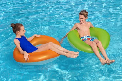 BESTWAY παιδικό σωσίβιο κουλούρα 36025, 91cm, 10+ ετών, διάφορα χρώματα, 1τμχ