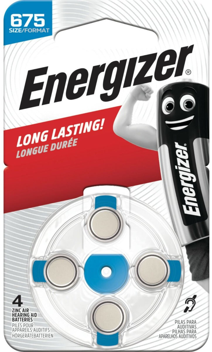 ENERGIZER Μπαταρίες Βαρηκοΐας Zinc Air PR675/4BP