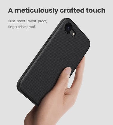 NILLKIN θήκη Super Frosted Shield Pro για Apple iPhone 16e, μαύρη