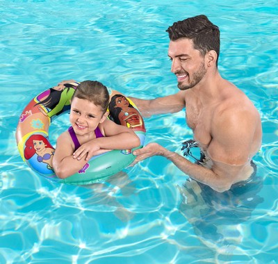 BESTWAY παιδικό σωσίβιο κουλούρα 91043, 56cm, 3-6 ετών, Disney Princess