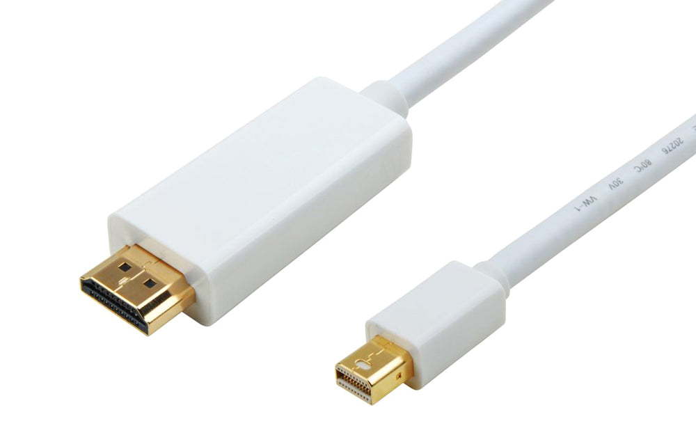 POWERTECH καλώδιο mini DisplayPort σε HDMI CAB-DP012, 3m, λευκό