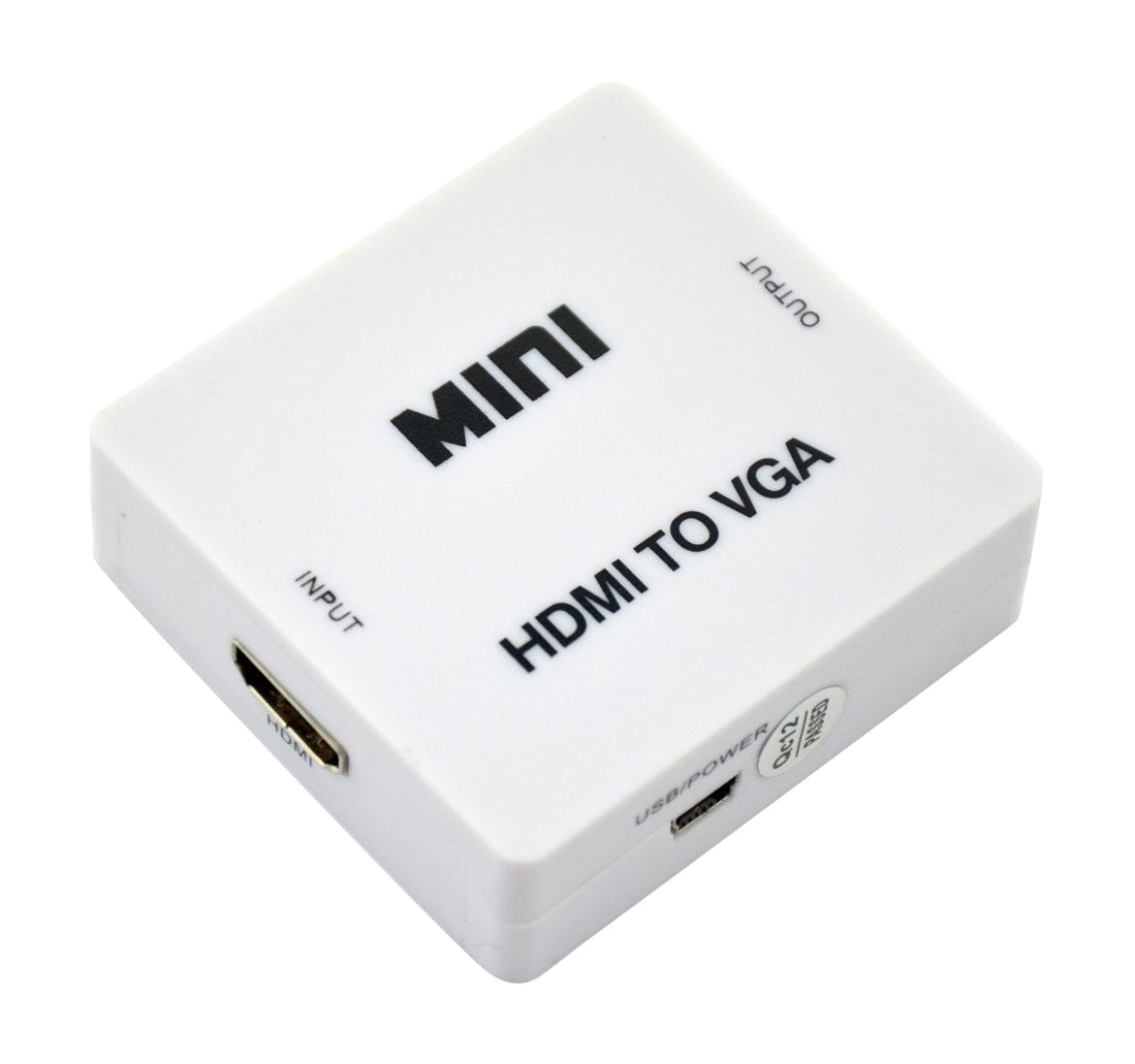 POWERTECH HD Video Converter HDMI σε VGA & 3.5mm Audio CAB-H073, Full HD