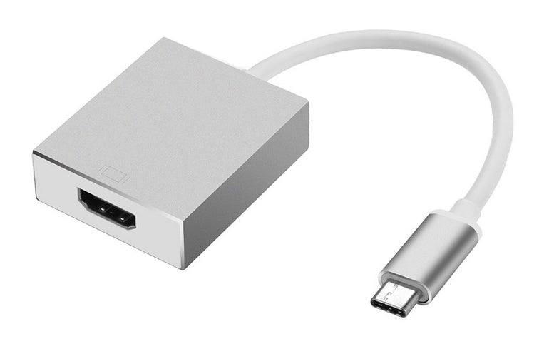 POWERTECH αντάπτορας USB-C σε HDMI CAB-UC006, 4K/30Hz, γκρι