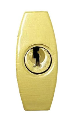 HPP λουκέτο πέταλο με κλειδί CTL-0041, 38mm, μεταλλικό