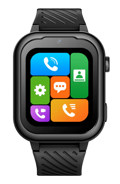 INTIME GPS smartwatch για παιδιά IT-061, 1.85", κάμερα, 4G, IPX7, μαύρο