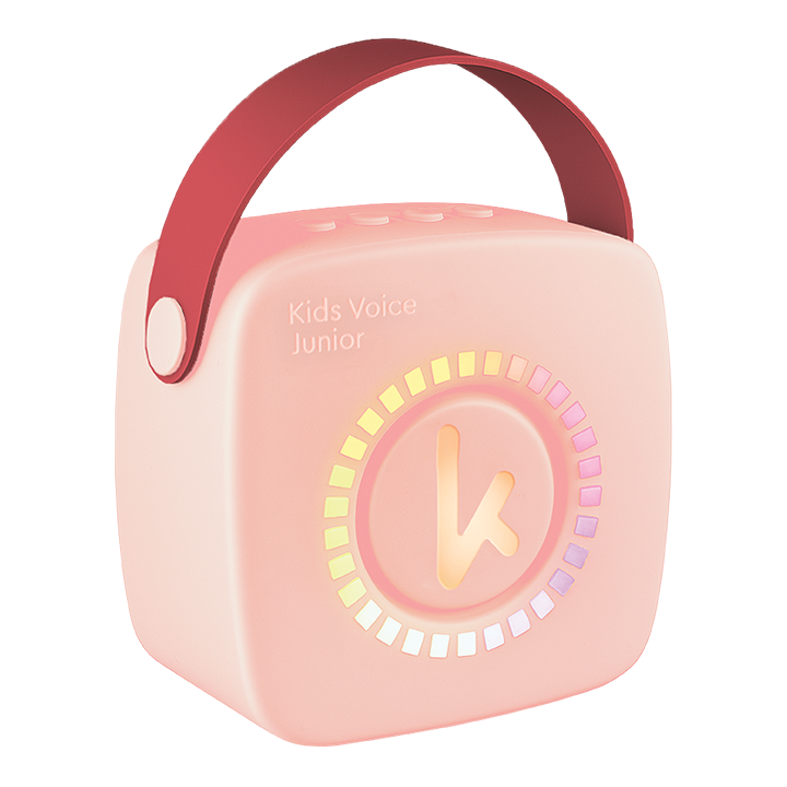 Kiddoboo mini Karaoke Speaker & Mic Pink + NikoletaTV