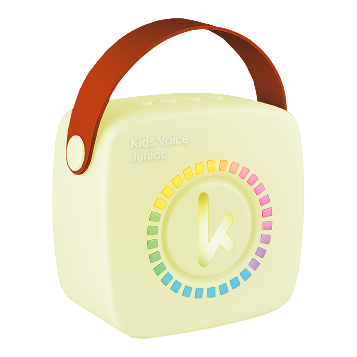 Kiddoboo mini Karaoke Speaker & Mic Yellow + NikoletaTV