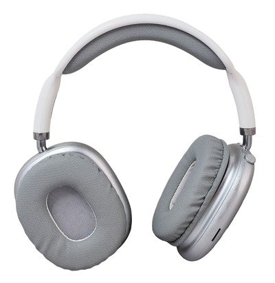 KAKUSIGA headphones KSC-1466, ασύρματα & ενσύρματα, micro SD, 40mm, 400mAh, ασημί