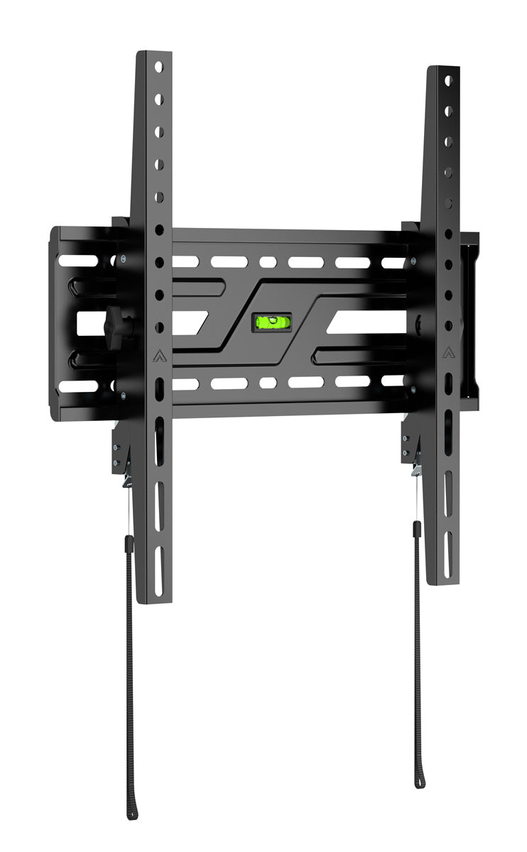 POWERTECH επιτοίχια βάση τηλεόρασης PT-1372, 32-75", έως 75kg, ρυθμιζόμενη κλίση
