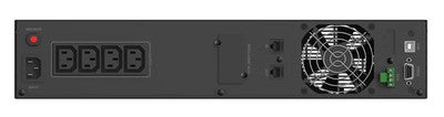 POWERTECH UPS Line Interactive PT-1408 για rack 2U, με οθόνη, 2200VA/1540W, 4x AC output