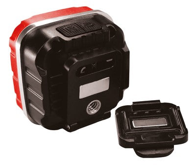 POWERTECH LED φακός κεφαλής PT-1548, 4 σε 1, επαναφορτιζόμενος, 950lm, IP64, κόκκινος