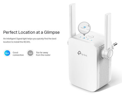 TP-LINK AC1200 Wi-Fi Range Extender RE305, dual band, V4.40