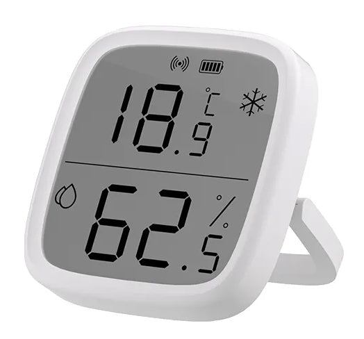 SONOFF smart θερμόμετρο & υγρασιόμετρο SNZB-02D, LCD, ZigBee