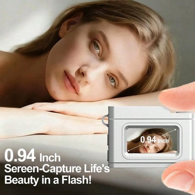 WOWKIDS μίνι ψηφιακή κάμερα X5 με 0.96" οθόνη, 2MP/1080p, ροζ