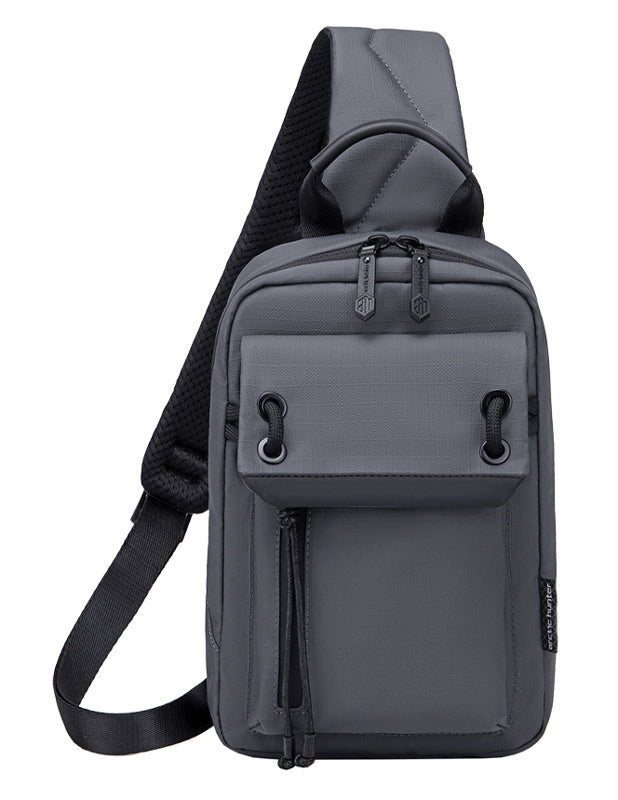 ARCTIC HUNTER τσάντα Crossbody XB00526 με θήκη tablet, 3L, γκρι