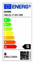 Avide LED Φωτιστικό Γραφείου Αναδιπλούμενο DC 5V 8W