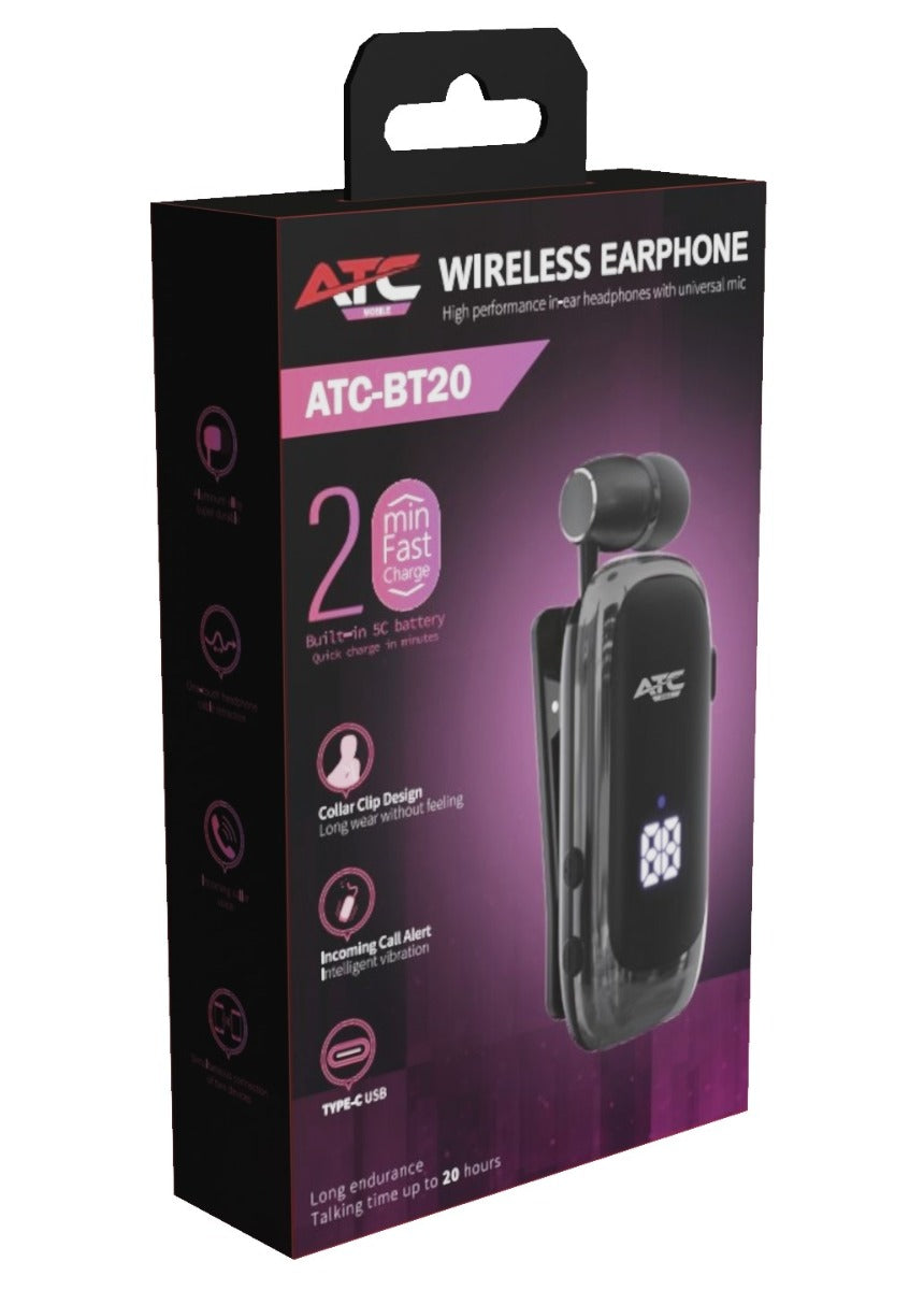ATC-BT20 Ακουστικό Bluetooth