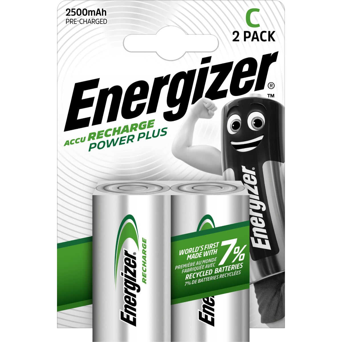 ENERGIZER Power Plus C R14 (2 τμχ)