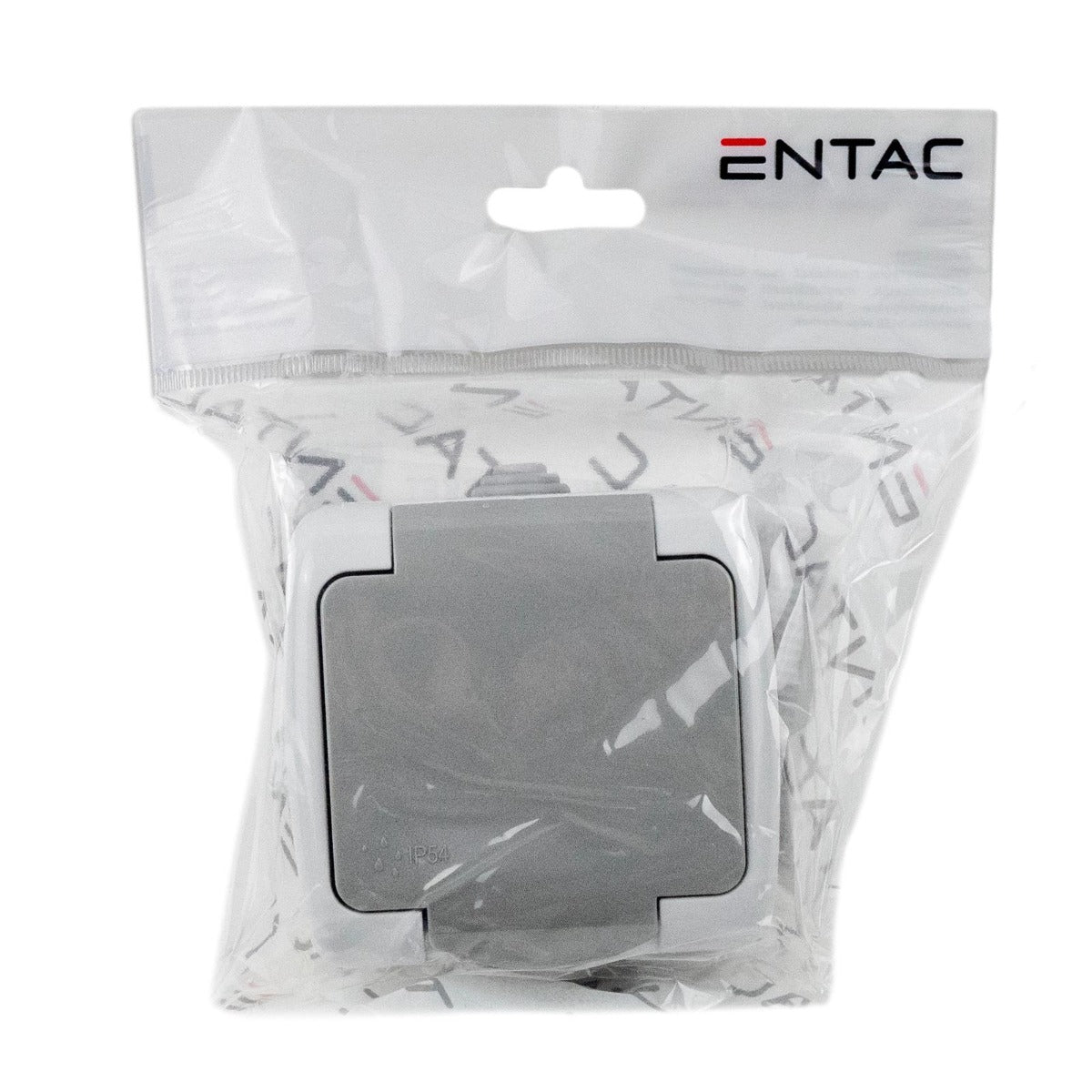 Entac Stephan surface mounted wall socket earthed IP54
