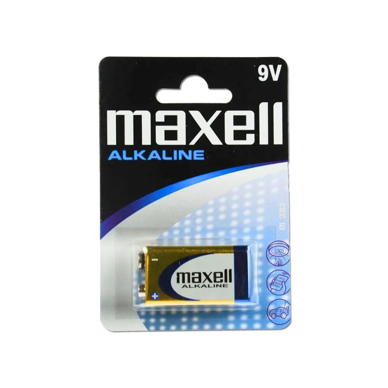 MAXELL Αλκαλική Μπαταρία 9V 6LR61 BL1
