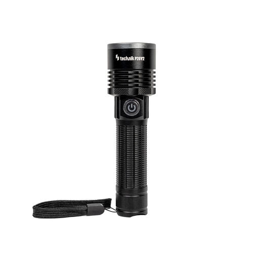 Technik P26V2 Φακός Χειρός LED Επαναφορτιζόμενος USB Type-C 1000 lm