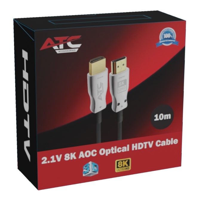ATC HDTV 2.1V 8K AOC Optical cable 10m