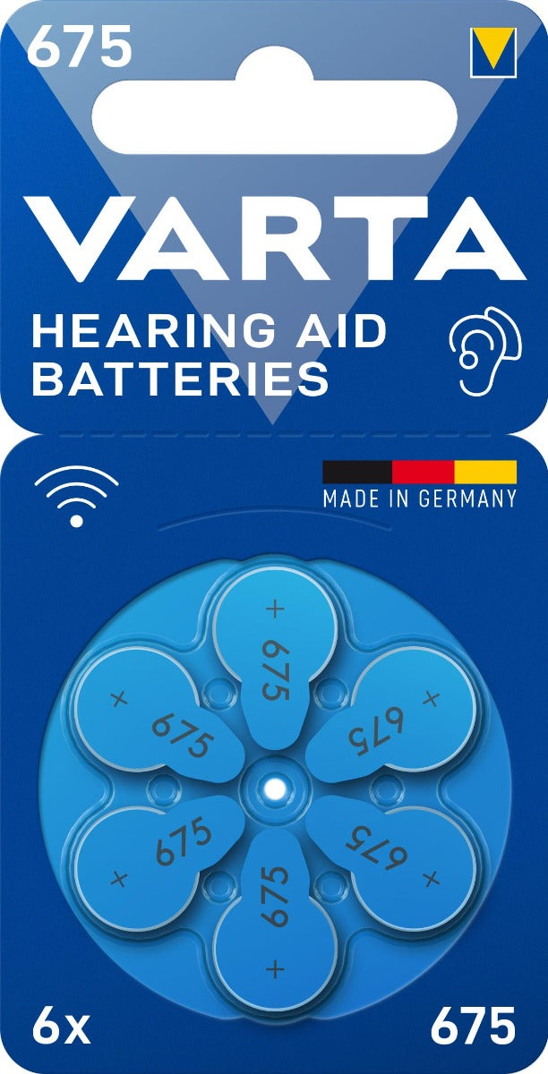 VARTA Hearing Aid 675 (6 τμχ)