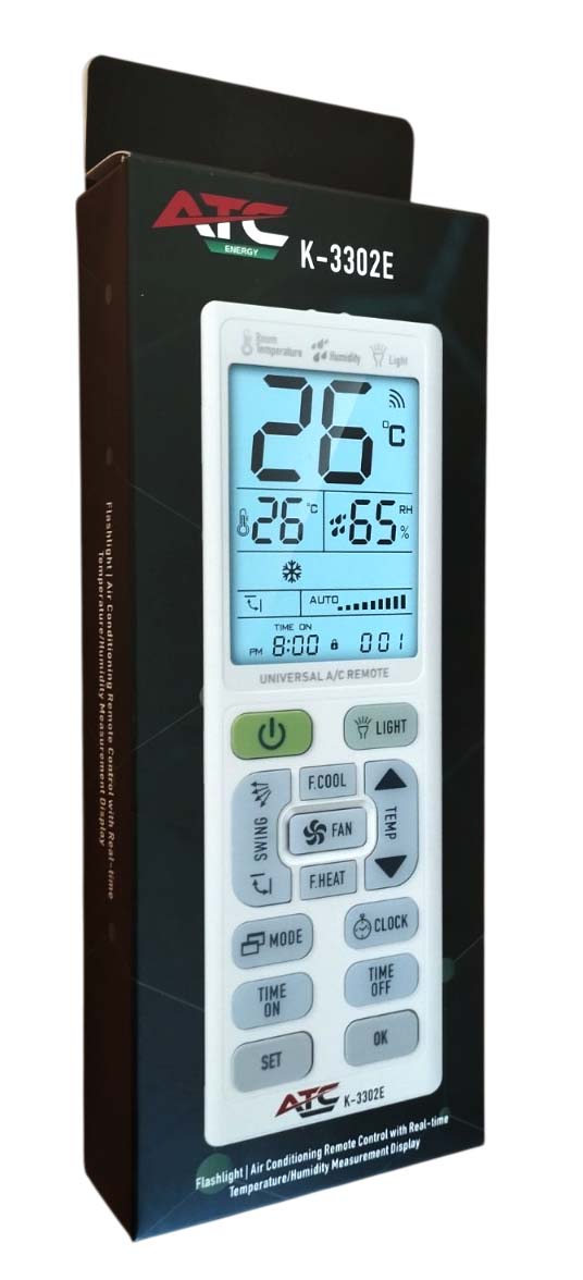 ATC K-3302E AC Universal Τηλεχειριστήριο