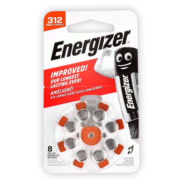 ENERGIZER Μπαταρίες Βαρηκοΐας Zinc Air PR312/8BP