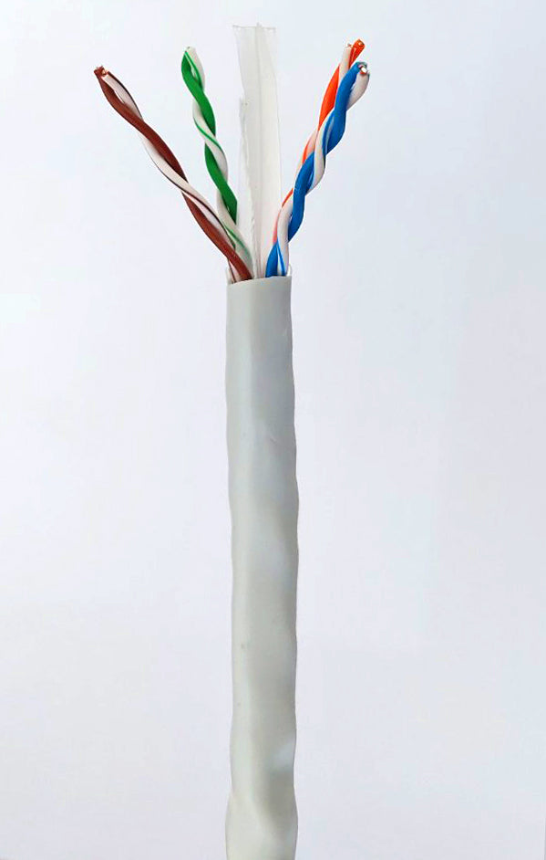 ATC Στροφείο Δικτύου ATC-613 UTP CAT6 305m Γκρί Εσωτερικό