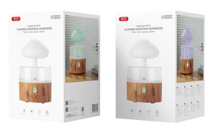 XO HF10 Πολύχρωμος Υγραντήρας Diffuser Σύννεφο Βροχής