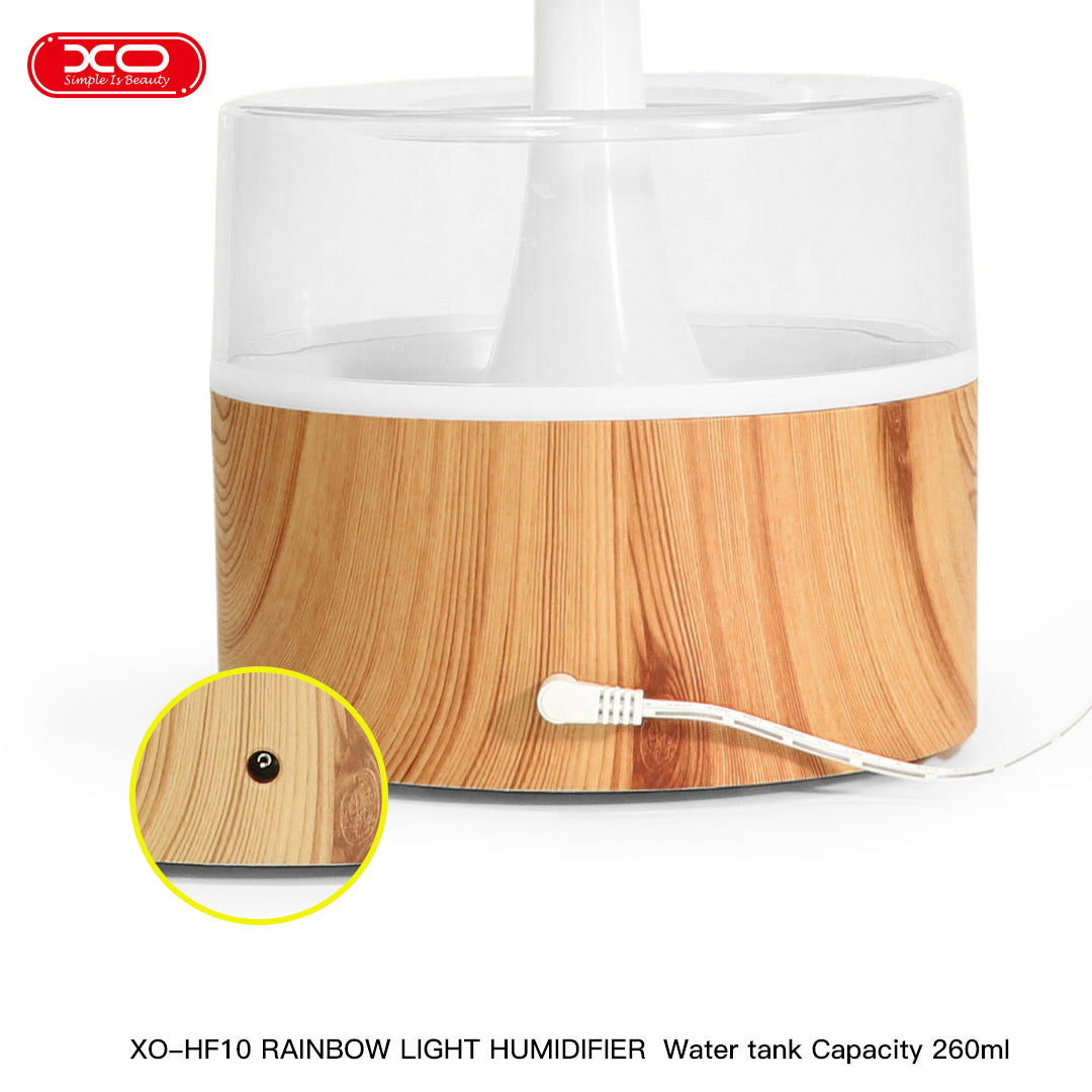 XO HF10 Πολύχρωμος Υγραντήρας Diffuser Σύννεφο Βροχής