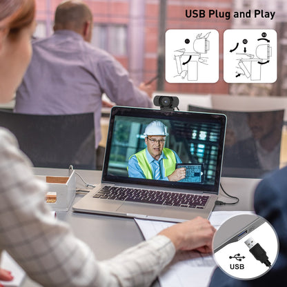 EDUP EP-1080P8 Auto Focus 1080P USB WEBCAM