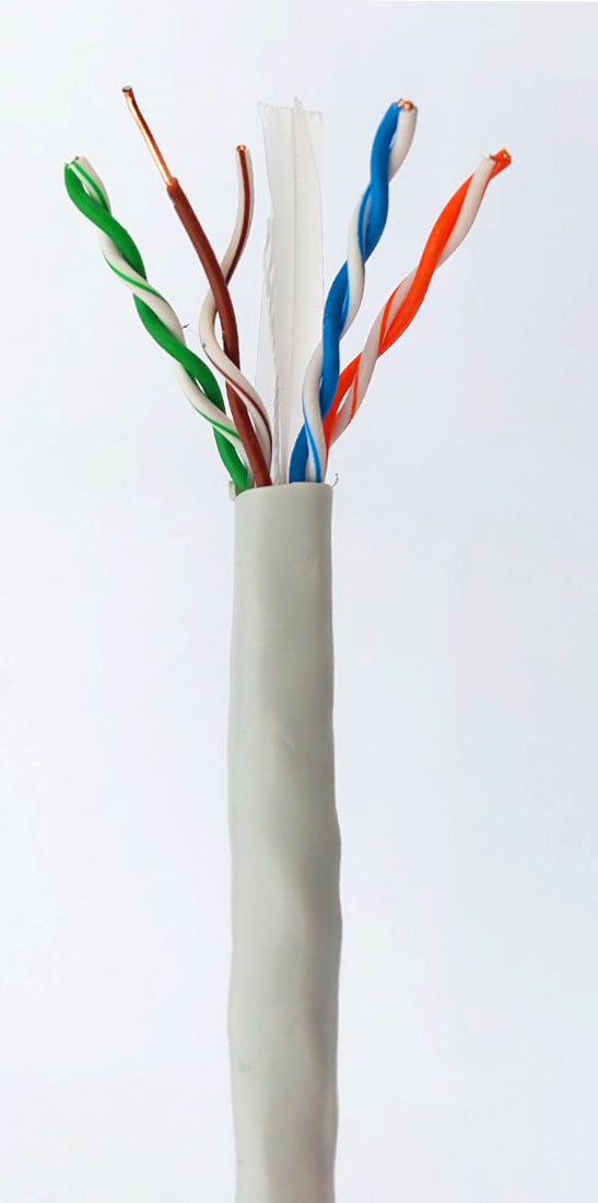 ATC Στροφείο Δικτύου ATC-613 UTP CAT6 305m Γκρί Εσωτερικό