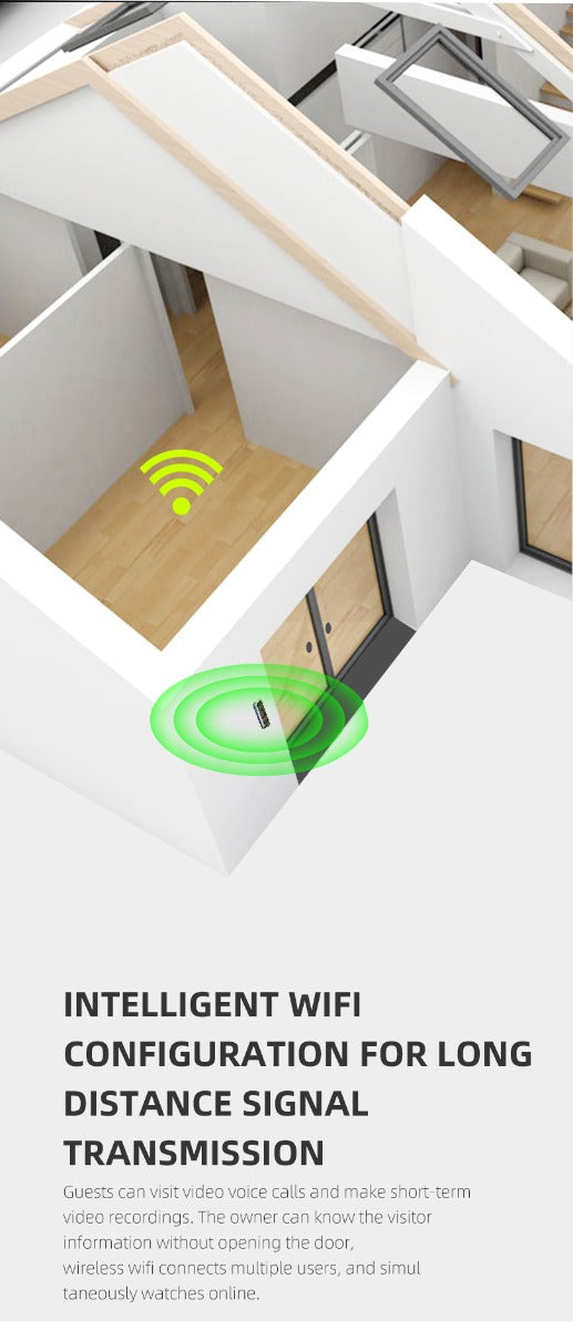 EDUP 1080P Κουδούνι Wifi Κάμερα