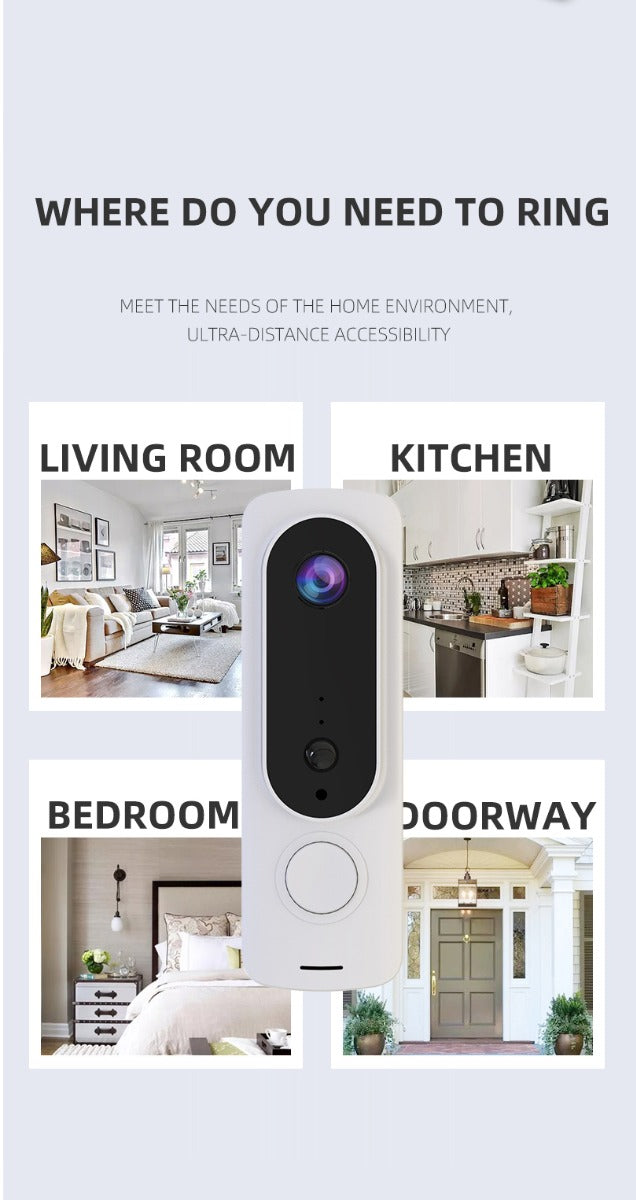 EDUP 1080P Κουδούνι Wifi Κάμερα