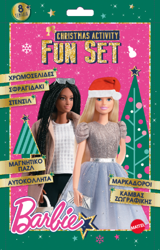 Christmas Activity Fun Set - Barbie