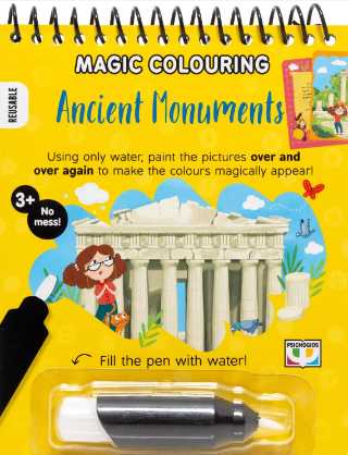 Magic colouring: Ancient monuments