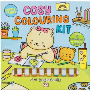 Sunny Vibes: Cosy Colouring Kit