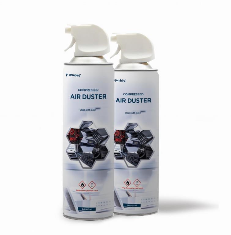 GEMBIRD ΑΕΡΑΣ ΚΑΘΑΡΙΣΜΟΥ 600ML FLAMMABLE