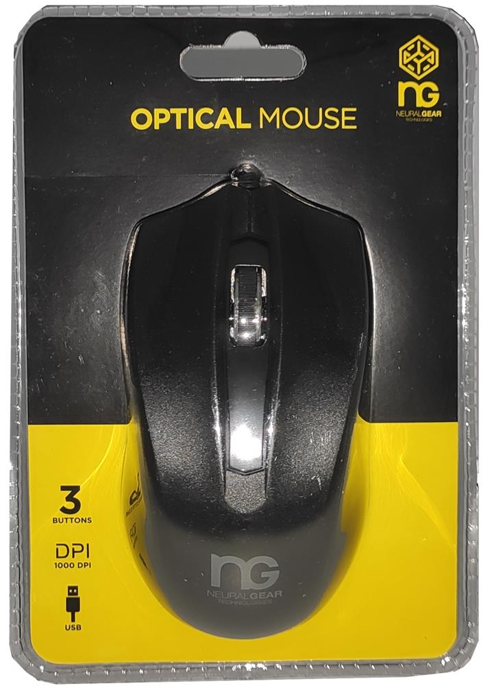 NG ΠΟΝΤΙΚΙ NG-MUS-3B-01 USB ΜΑΥΡΟ