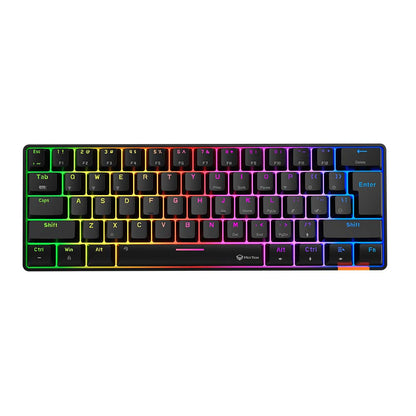 Meetion MT-MK005BT Bluetooth Μηχανικό Gaming  πληκτρολόγιο US Μαύρο