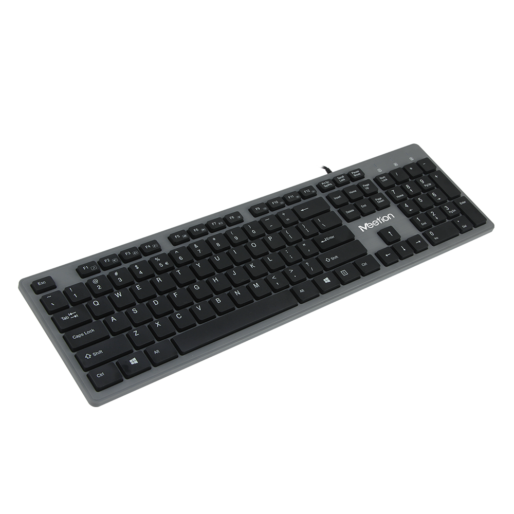 Meetion MT-K841 Ενσύρματο Πληκτρολόγιο Ultrathin
