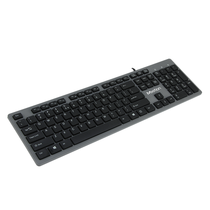 Meetion MT-K841 Ενσύρματο Πληκτρολόγιο Ultrathin
