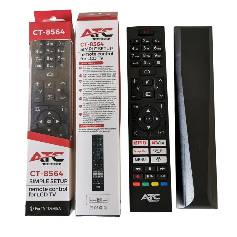ATC Τηλεχειριστήριο για Toshiba LCD TVs CT-8564 NYGPM1