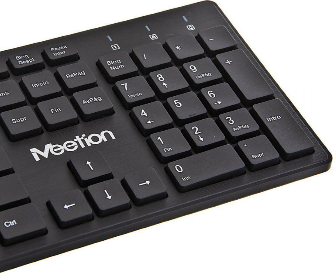 Meetion MT-WK841 Ασύρματο Πληκτρολόγιο 2.4G