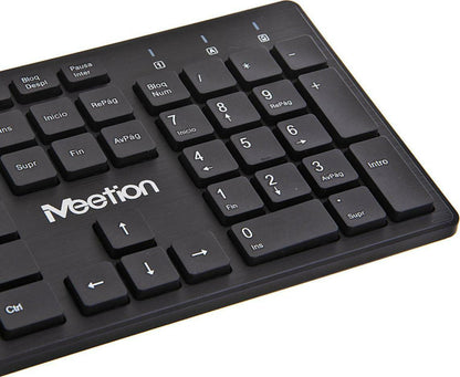Meetion MT-WK841 Ασύρματο Πληκτρολόγιο 2.4G