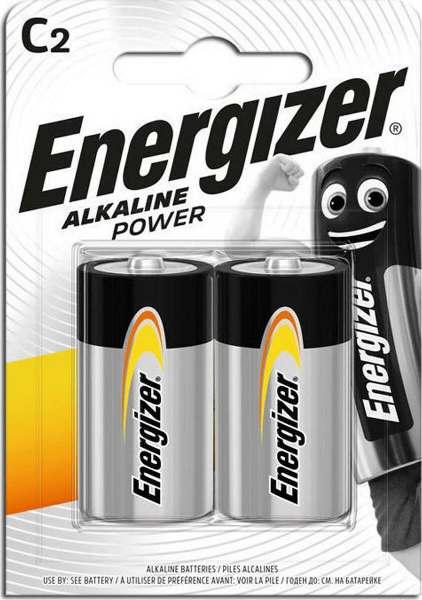 Μπαταρία Αλκαλική Energizer Alkaline Power LR14 size C Τεμ. 2